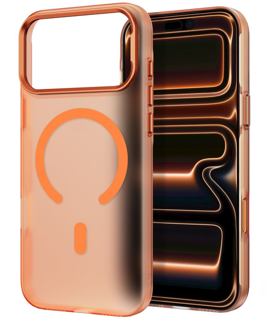 MagSafe tok Apple iPhone 18 Pro Max / 17 Pro Max készülékhez, Tech-Protect, MagZero, Matt Narancs