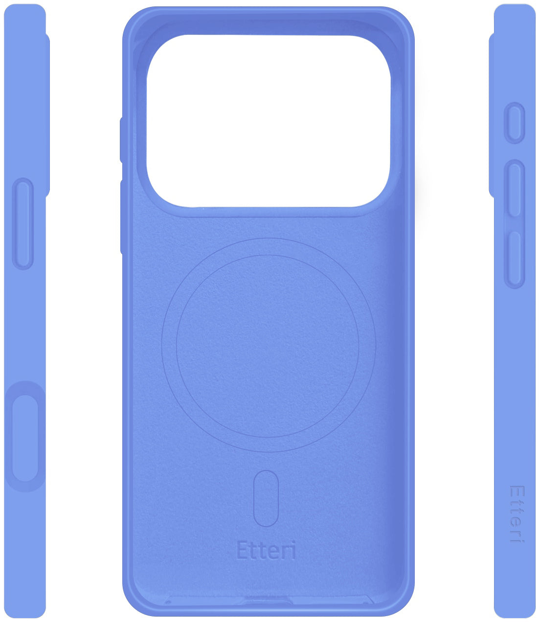 MagSafe tok Apple iPhone 18 Pro Max / 17 Pro Max készülékhez, Etteri, Silicone Mag, Kék