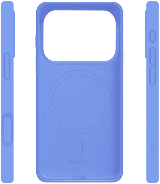MagSafe tok Apple iPhone 18 Pro Max / 17 Pro Max készülékhez, Etteri, Silicone Mag, Kék