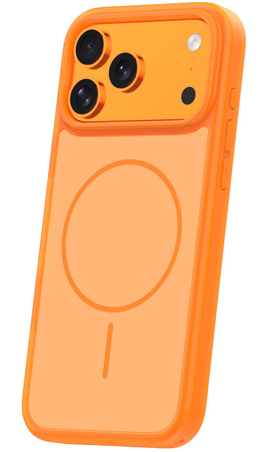 MagSafe tok Apple iPhone 18 Pro Max / 17 Pro Max készülékhez, OEM, Frame Thin Mag, Narancssárga