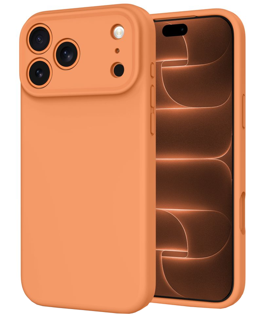 MagSafe tok Apple iPhone 18 Pro Max / 17 Pro Max készülékhez, Tech-Protect, szilikon, narancssárga