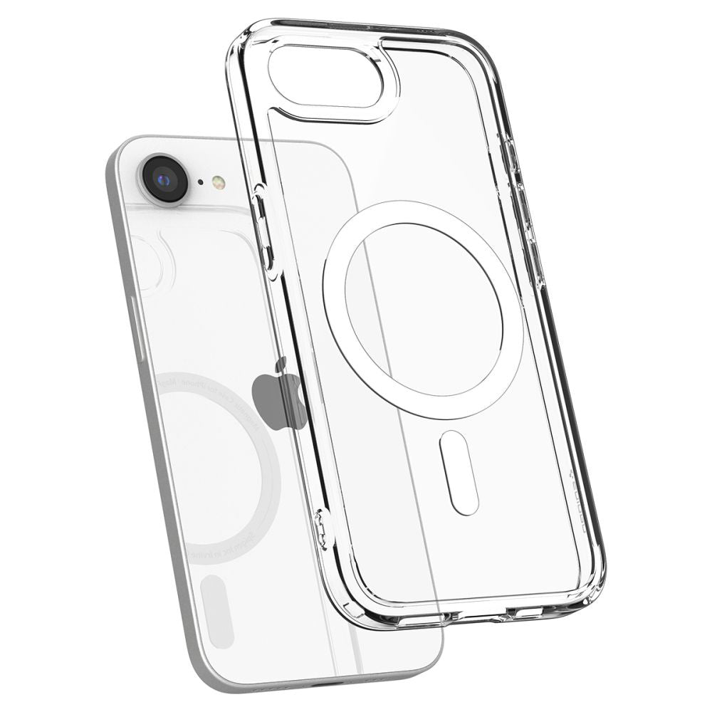 MagSafe Case for Apple iPhone 17e / 16e, Spigen, Ultra Hybrid, White