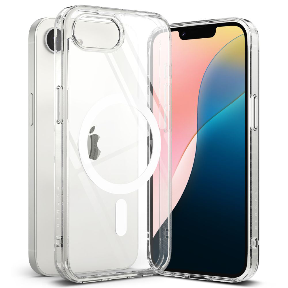 MagSafe tok Apple iPhone 16e-hez, Ringke, Fusion, Átlátszó