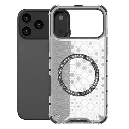 MagSafe tok Apple iPhone 17 Pro-hoz, Techsuit, HoneyComb Shield, Fehér