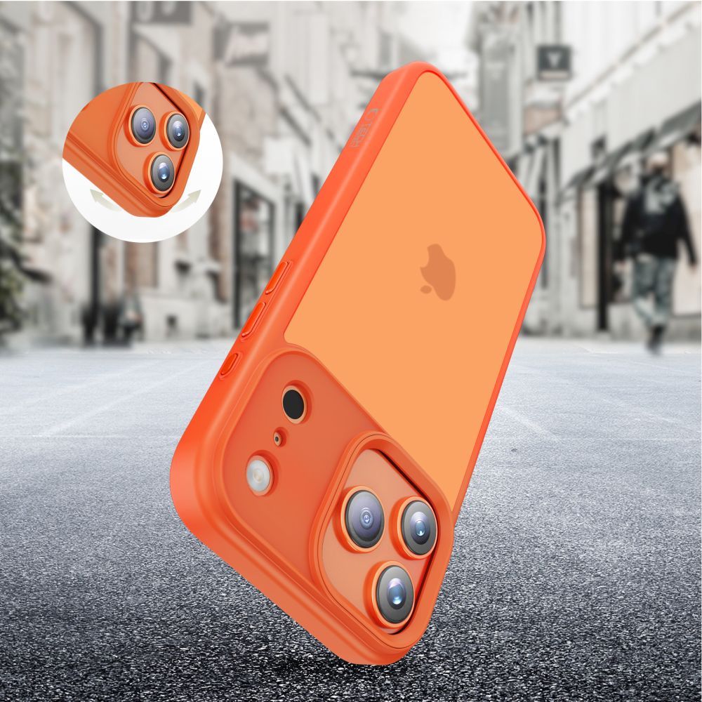 Tok a Apple iPhone 17 Pro-hoz, Tech-Protect, Magmat, Matt Narancs