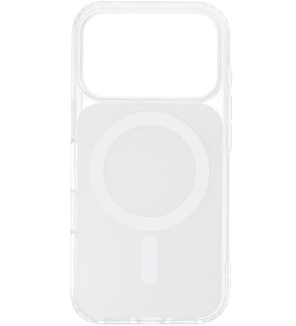 MagSafe tok Apple iPhone 17e / 16e-hez, OEM, Clear Fusion Mag Cover, Fehér
