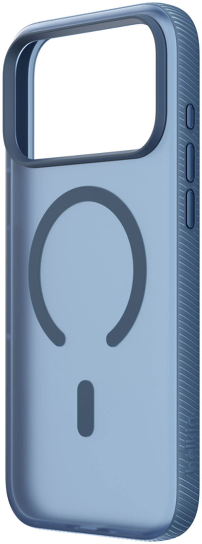 MagSafe tok Apple iPhone 17 Pro Max-hoz, Belkin, SheerForce Grip, Tengerészkék MSA036hqNY