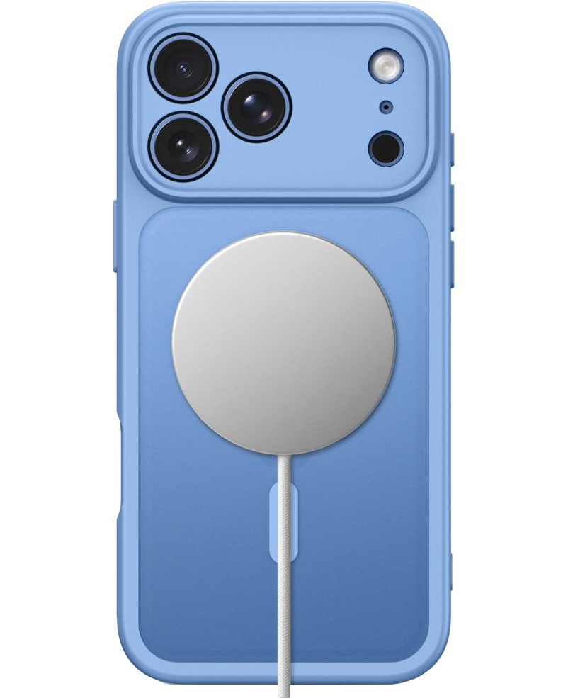 MagSafe tok Apple iPhone 18 Pro / 17 Pro-hoz, Tech-Protect, BasicMag, Matt Kék