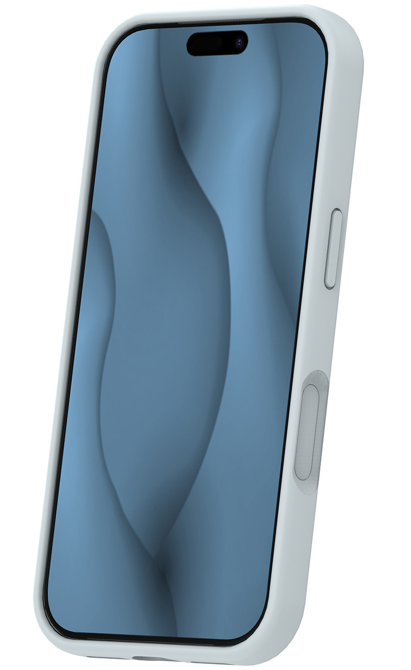 MagSafe tok Apple iPhone 17 Pro-hoz, OEM, vékony szilikon, szürke