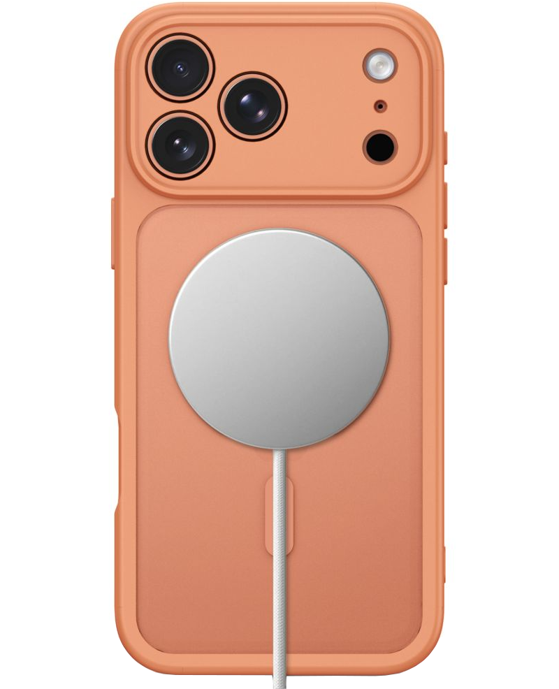 MagSafe tok Apple iPhone 18 Pro / 17 Pro-hoz, Tech-Protect, BasicMag, Matt Narancssárga