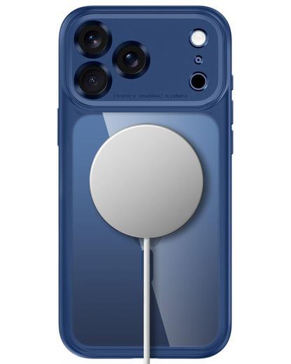 MagSafe tok Apple iPhone 18 Pro Max / 17 Pro Max készülékhez, Tech-Protect, MagPeak CC, Tengerészkék