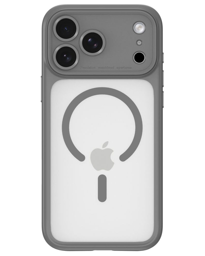 MagSafe tok Apple iPhone 18 Pro Max / 17 Pro Max készülékhez, Tech-Protect, MagPeak CC, matt szürke