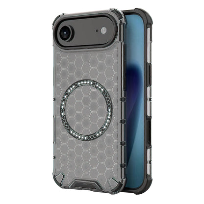 MagSafe tok Apple iPhone 17 Air-hez, Techsuit, HoneyComb Shield, Fekete