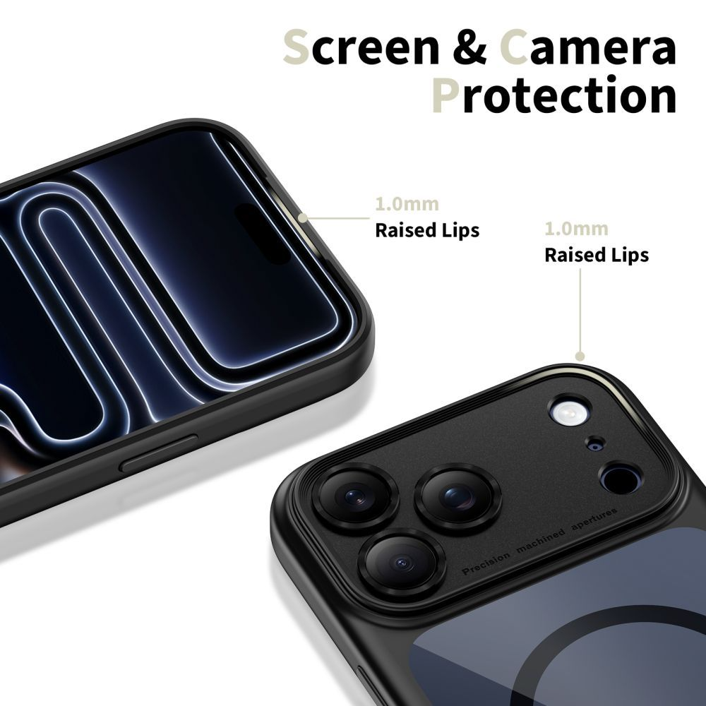 MagSafe tok Apple iPhone 17 Pro-hoz, Tech-Protect, MagPeak, Tengerészkék