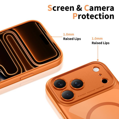 MagSafe tok Apple iPhone 17 Pro-hoz, Tech-Protect, MagPeak, Narancssárga