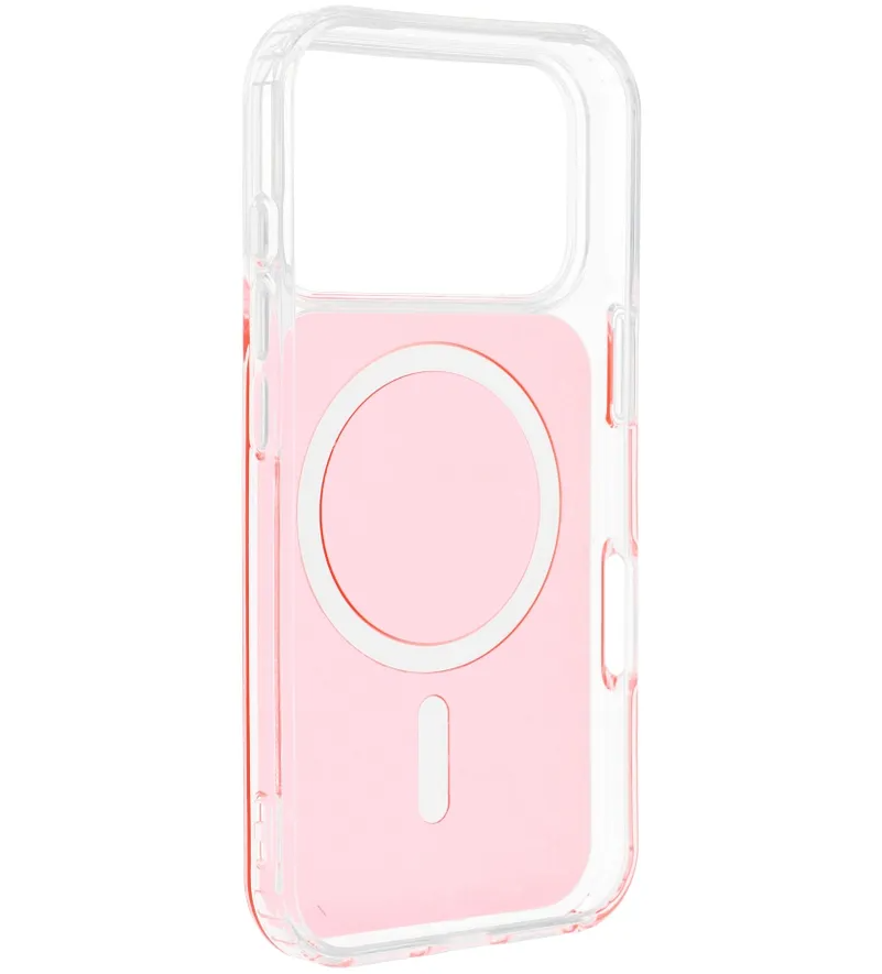MagSafe tok Apple iPhone 17e / 16e-hez, OEM, Clear Fusion Mag Cover, Narancssárga