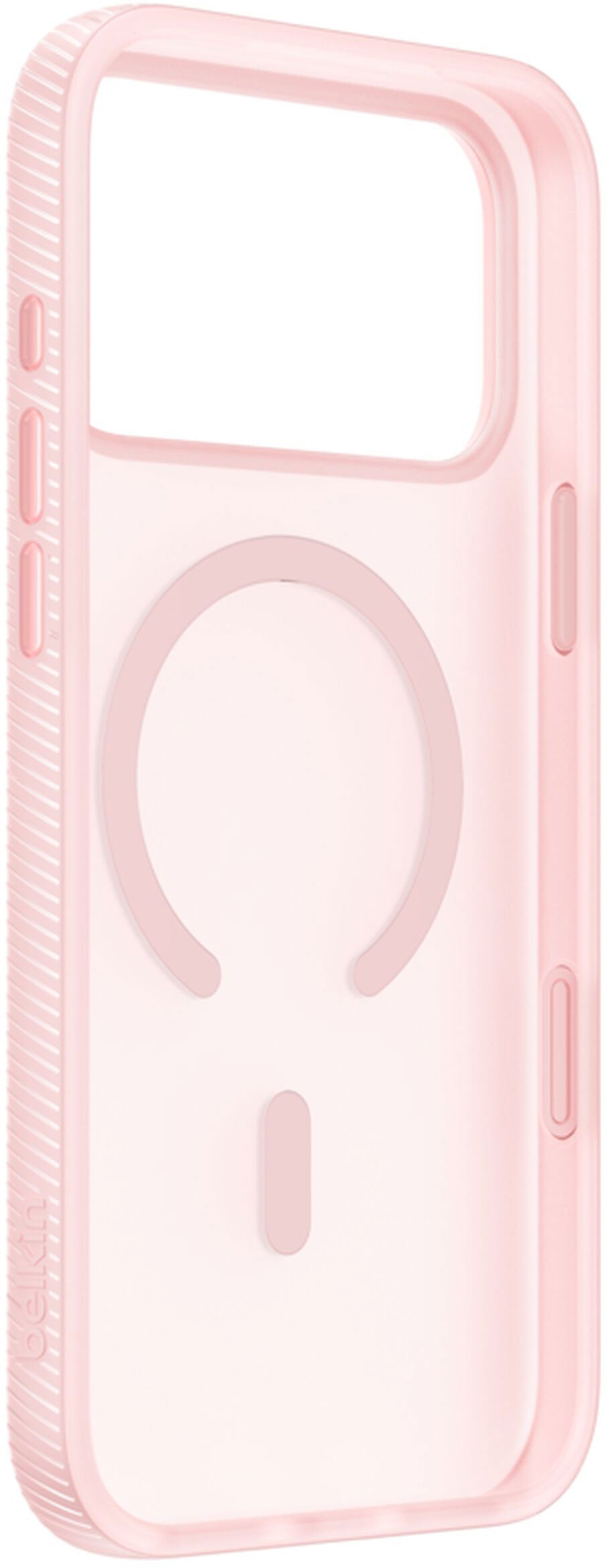 MagSafe tok Apple iPhone 17 Pro-hoz, Belkin, SheerForce Grip, Rózsaszín MSA035hqPK
