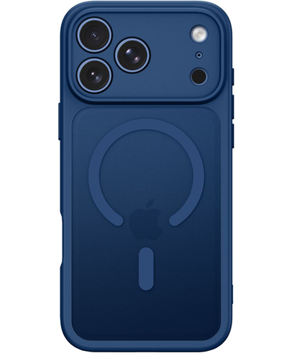 MagSafe tok Apple iPhone 18 Pro / 17 Pro-hoz, Tech-Protect, BasicMag, Matt Tengerészkék