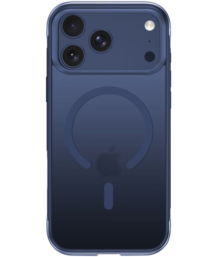 MagSafe Case for Apple iPhone 18 Pro / 17 Pro, Tech-Protect, MagAir CC, Matte Navy