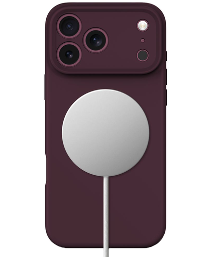 MagSafe Case for Apple iPhone 18 Pro Max / 17 Pro Max, Tech-Protect, Silicone, Burgundy