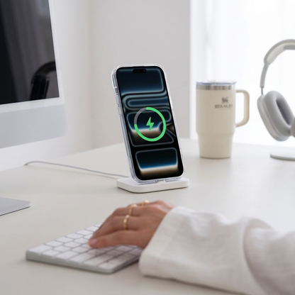 MagSafe tok Apple iPhone 18 Pro / 17 Pro számára, Tech-Protect, Flexair Hybrid, Átlátszó