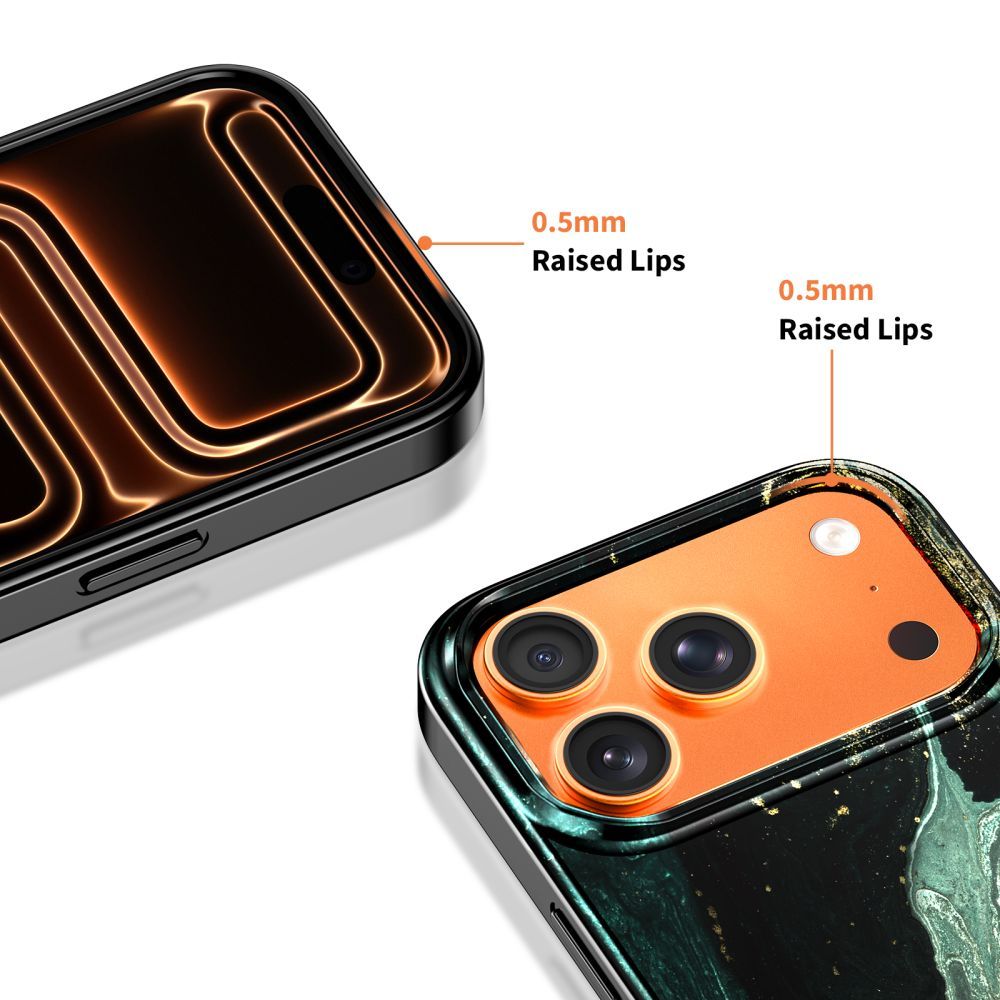 MagSafe tok Apple iPhone 17 Pro Max-hoz, Tech-Protect, Lamano Aura, Zöld