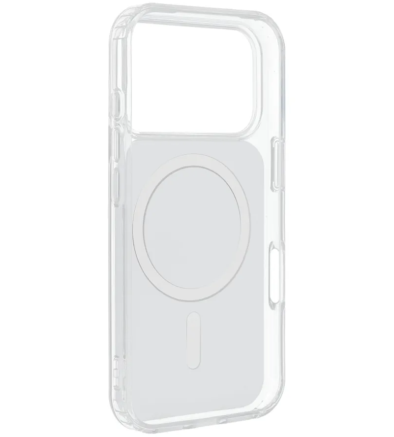 MagSafe tok Apple iPhone 17e / 16e-hez, OEM, Clear Fusion Mag Cover, Fehér