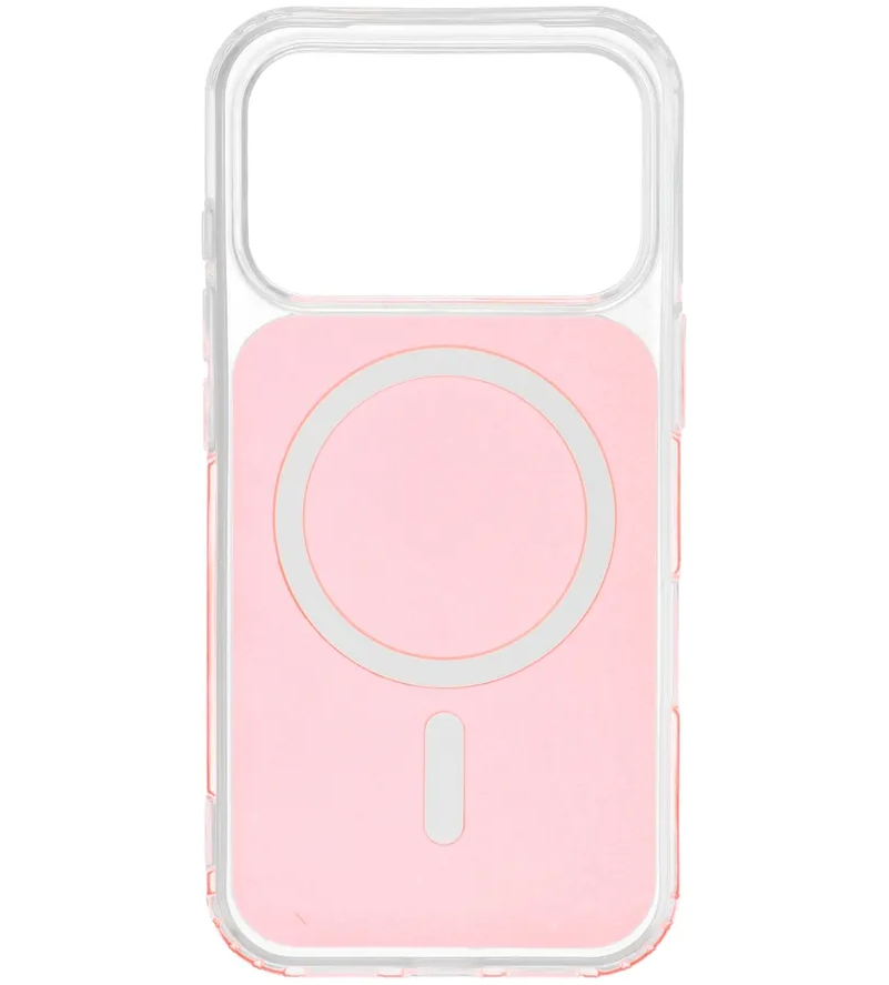 MagSafe tok Apple iPhone 17e / 16e-hez, OEM, Clear Fusion Mag Cover, Narancssárga