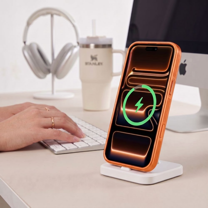 MagSafe tok Apple iPhone 18 Pro Max / 17 Pro Max készülékhez, Tech-Protect, MagPrime CC, Matt Narancssárga