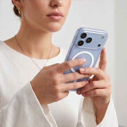 MagSafe tok Apple iPhone 18 Pro / 17 Pro számára, Tech-Protect, Flexair Hybrid, Átlátszó