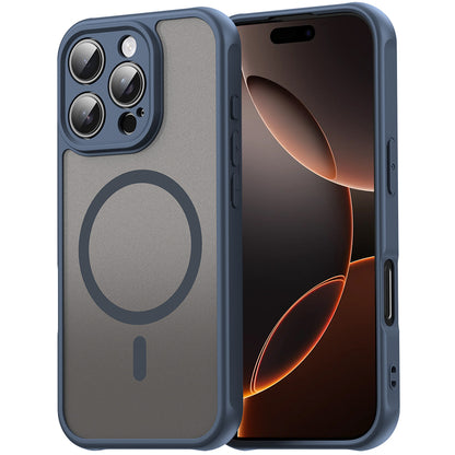 MagSafe tok Apple iPhone 11-hez, Techsuit, HaloFrost II, Tengerészkék