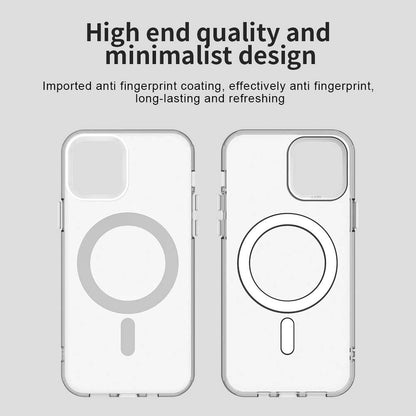 MagSafe tok Apple iPhone 12 / 12 Pro-hoz, Techsuit, CandyCase, Fehér