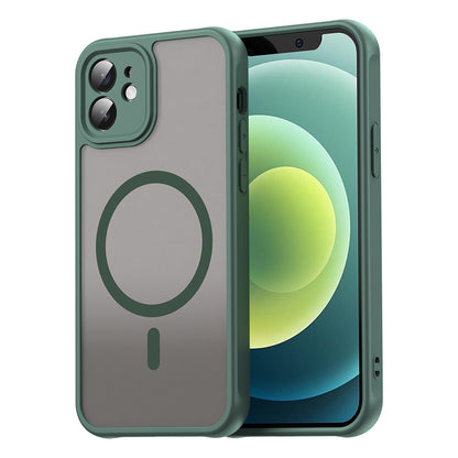 MagSafe Case for Apple iPhone 12, Techsuit, HaloFrost II, Green