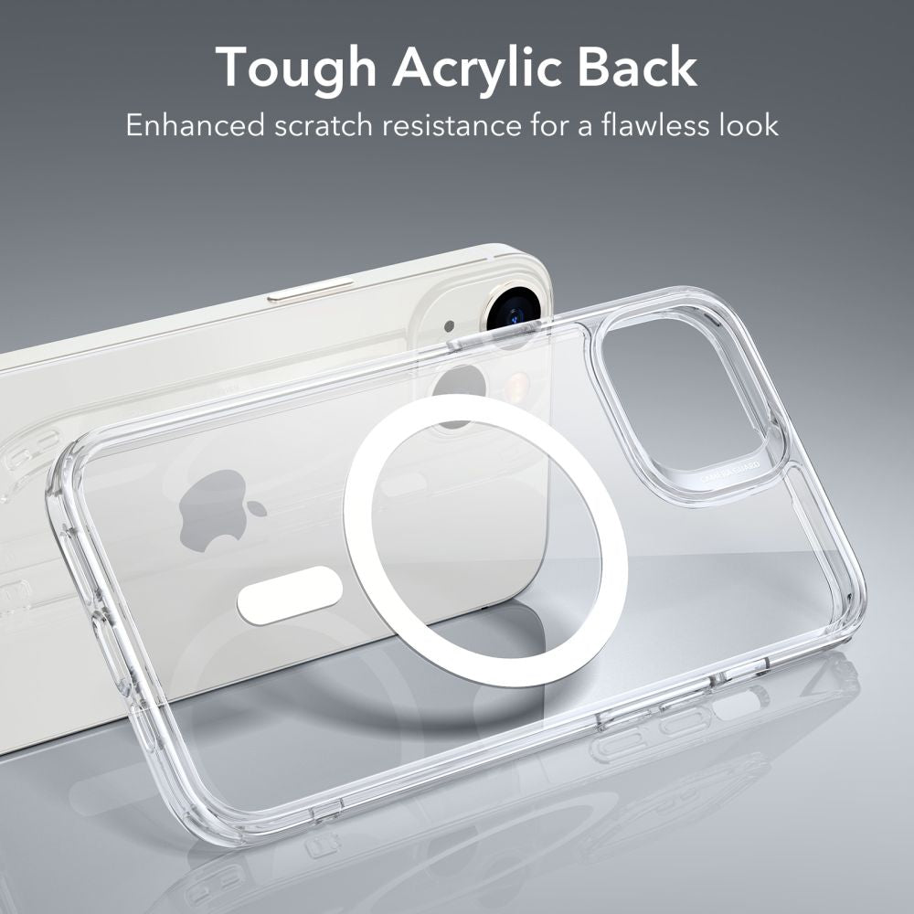 MagSafe tok Apple iPhone 14 / 13-hoz, ESR, Classic Hybrid, Átlátszó