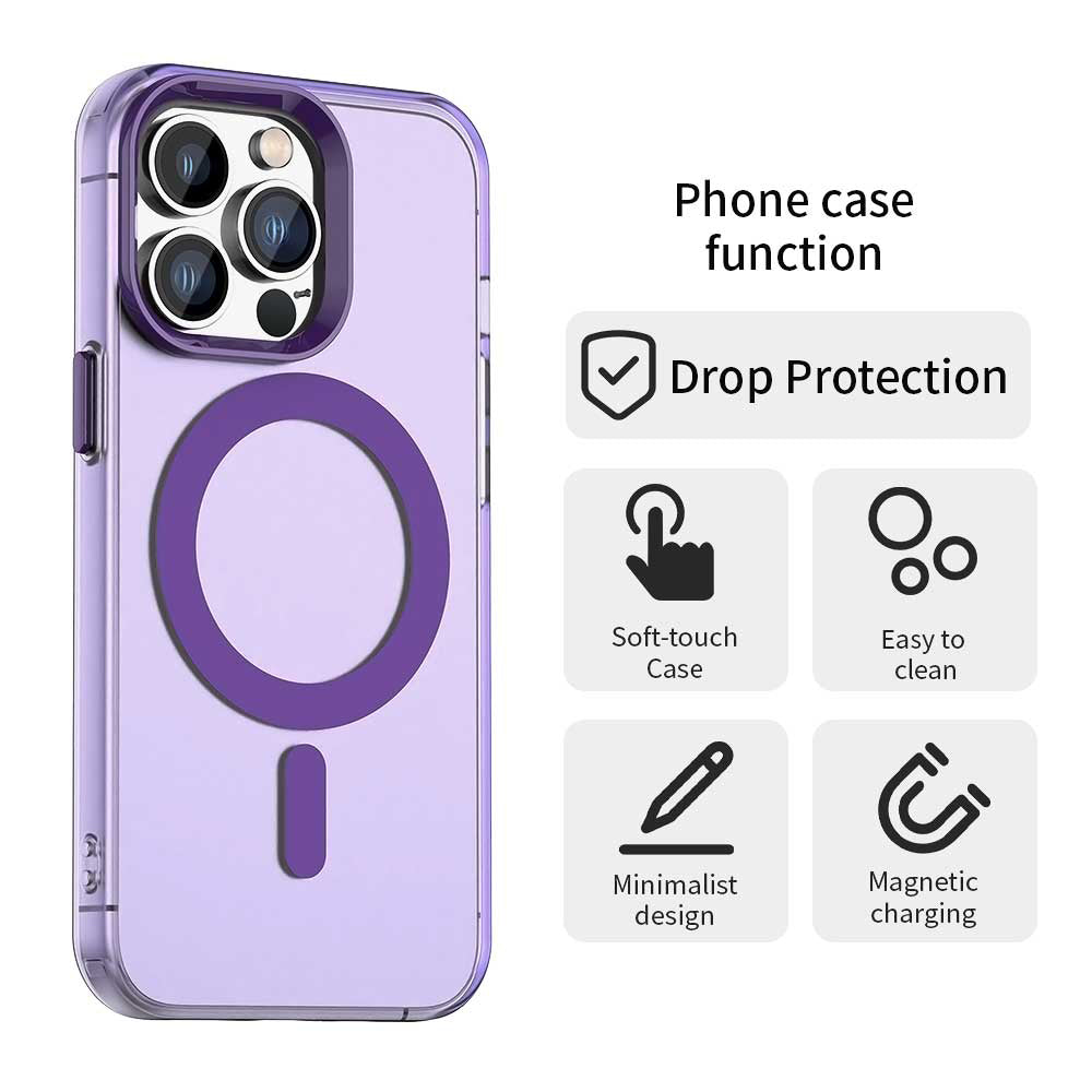 MagSafe tok Apple iPhone 13 Pro Max-hoz, Techsuit, CandyCase, Lila