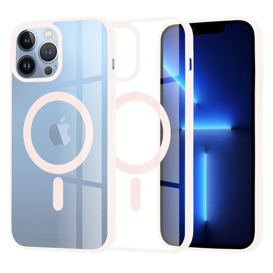 MagSafe tok Apple iPhone 13 Pro Max-hoz, Techsuit, Pro, Rózsaszín