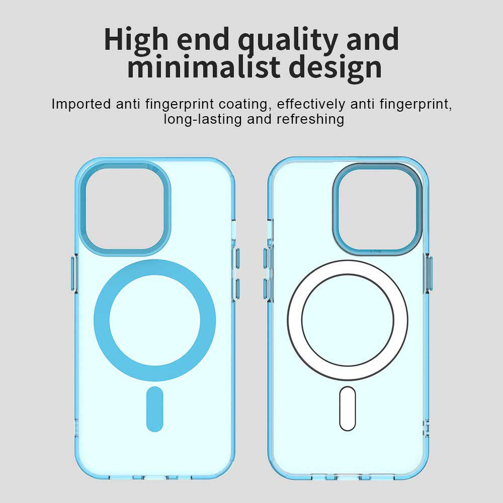 MagSafe tok Apple iPhone 13 Pro-hoz, Techsuit, CandyCase, Kék