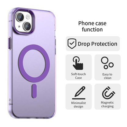 MagSafe tok Apple iPhone 13-hoz, Techsuit, CandyCase, Lila
