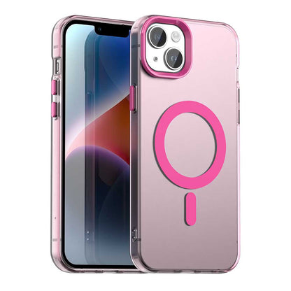 MagSafe tok Apple iPhone 13-hoz, Techsuit, CandyCase, Rózsaszín