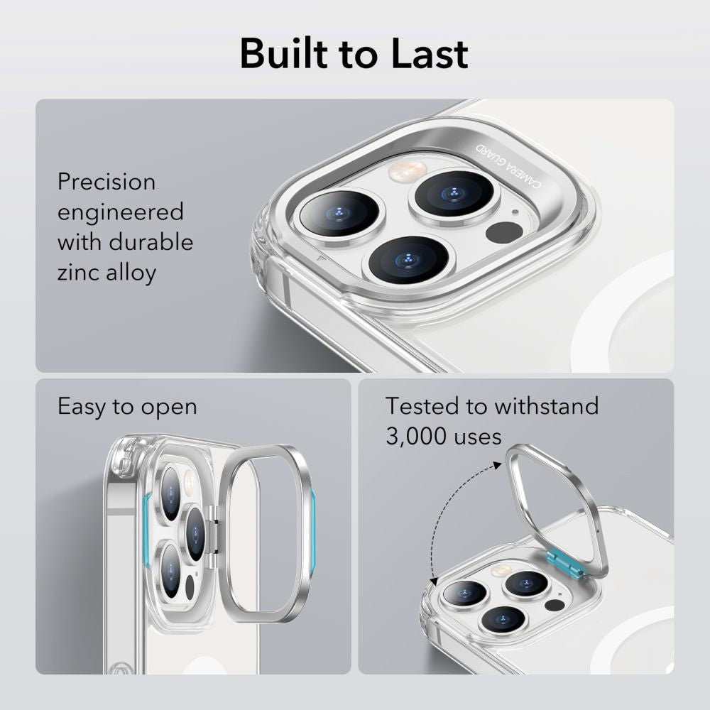 MagSafe tok Apple iPhone 14 Pro-hoz, ESR, Classic Kickstand, Átlátszó