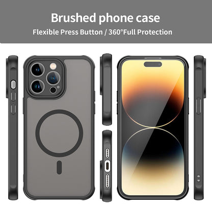 MagSafe tok Apple iPhone 14 Pro Max-hoz, Techsuit, HaloFrost II, Fekete