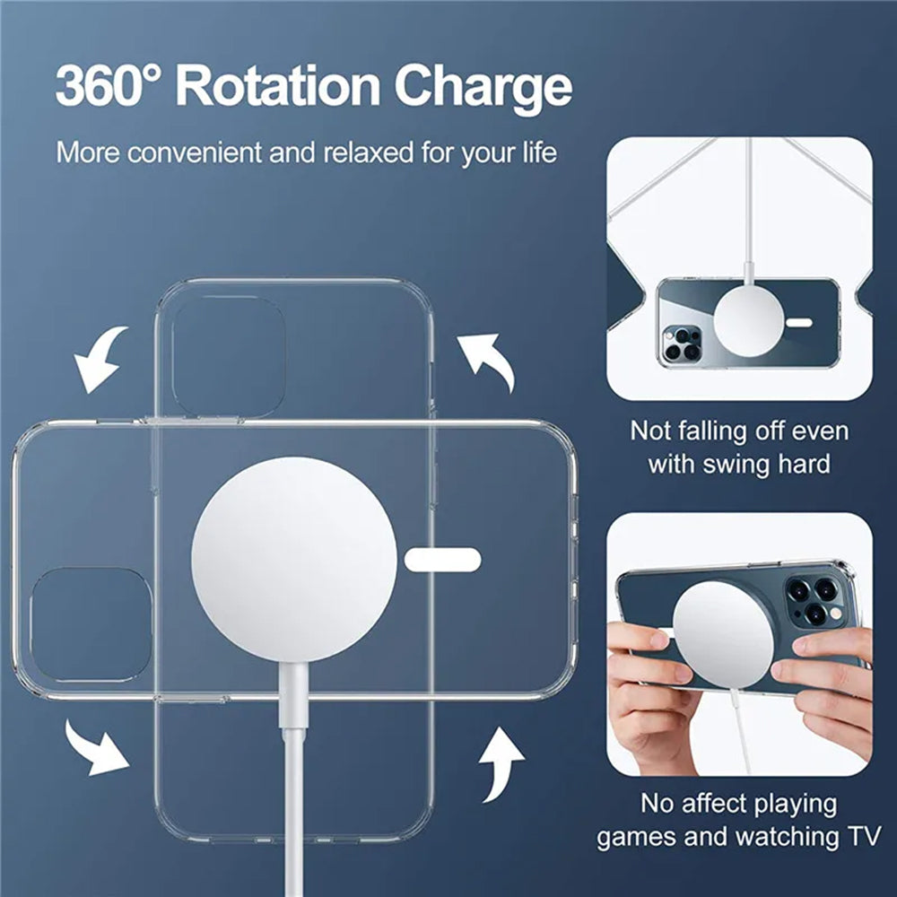 MagSafe tok Apple iPhone 14 Pro Max-hoz, Techsuit, Pro, Rózsaszín