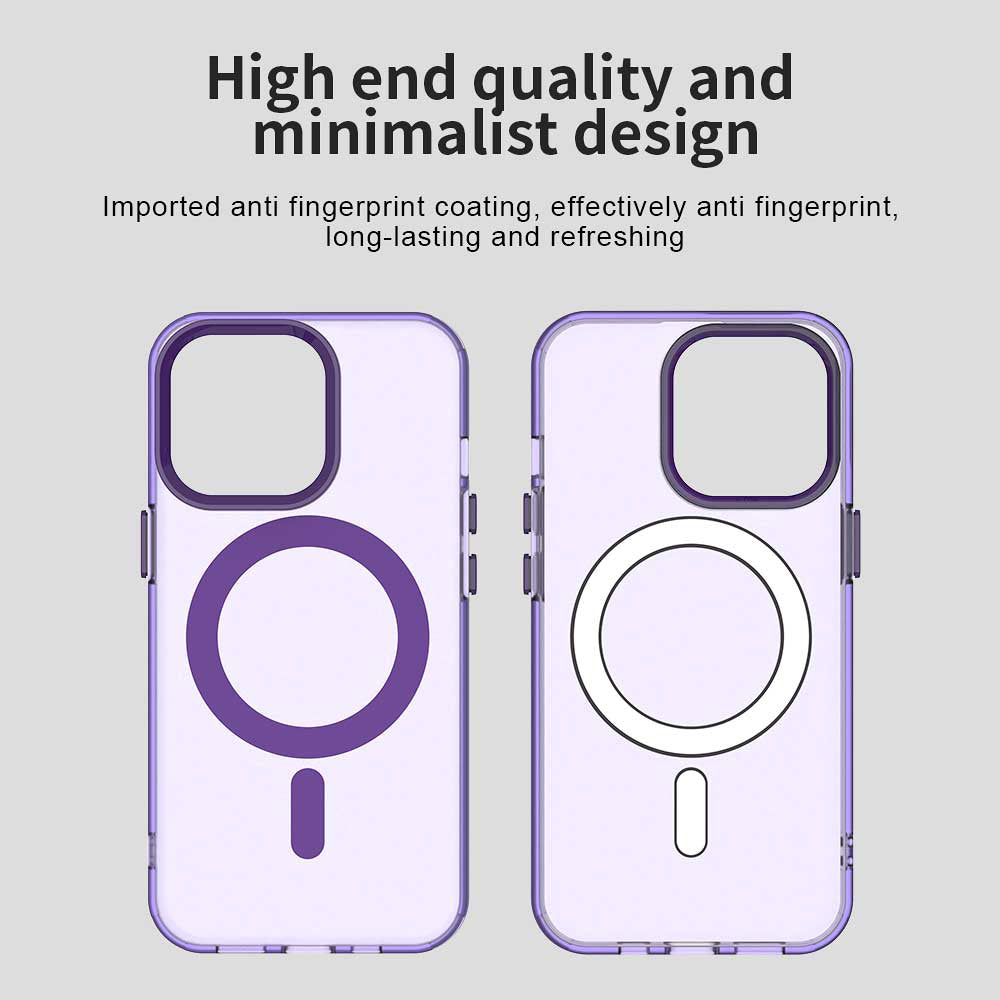 MagSafe tok Apple iPhone 14 Pro-hoz, Techsuit, CandyCase, Lila