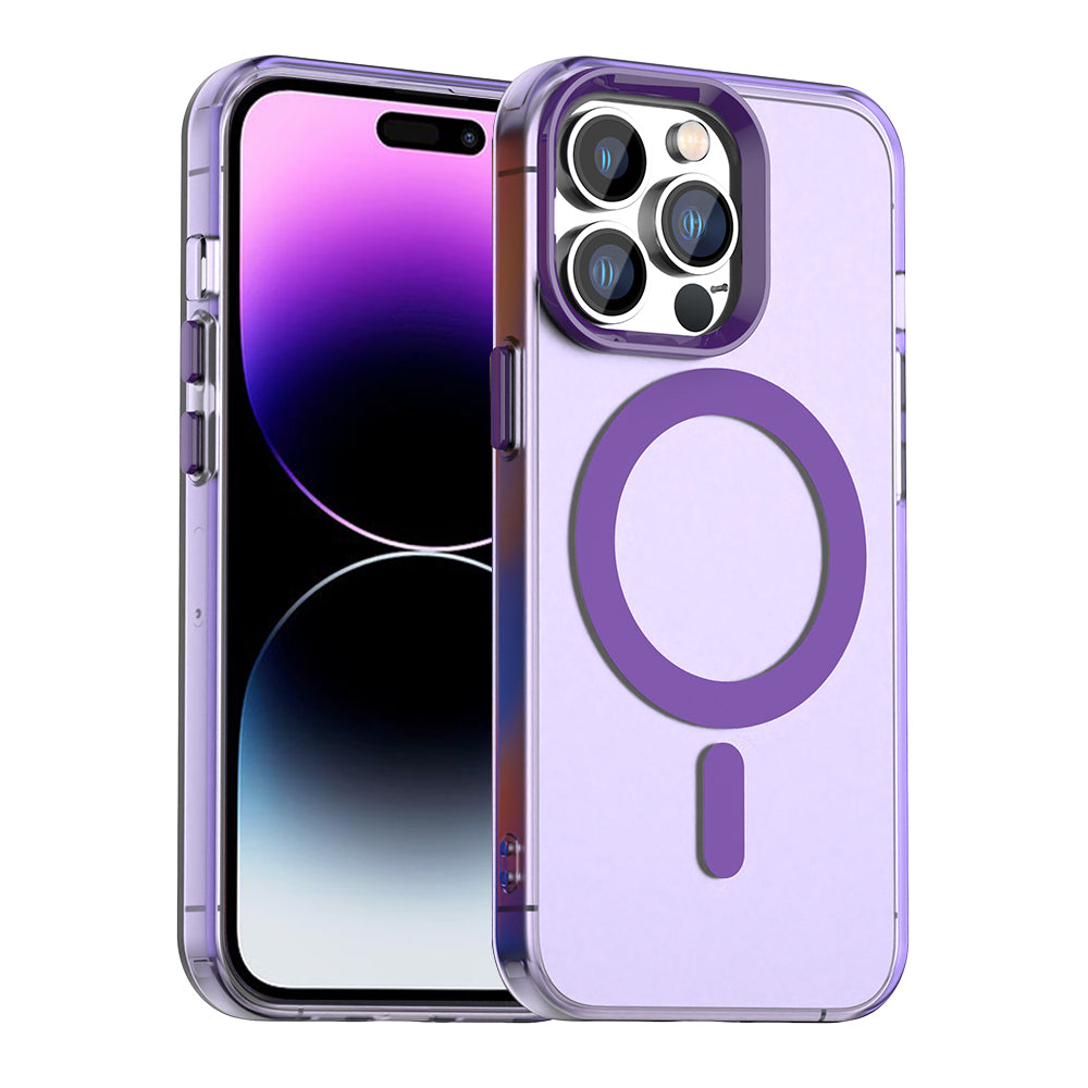 MagSafe tok Apple iPhone 14 Pro-hoz, Techsuit, CandyCase, Lila