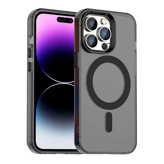MagSafe tok Apple iPhone 14 Pro-hoz, Techsuit, CandyCase, Fekete
