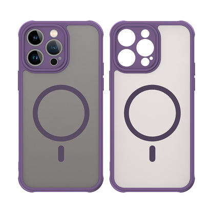 MagSafe Case for Apple iPhone 14 Pro, Techsuit, HaloFrost II, Purple