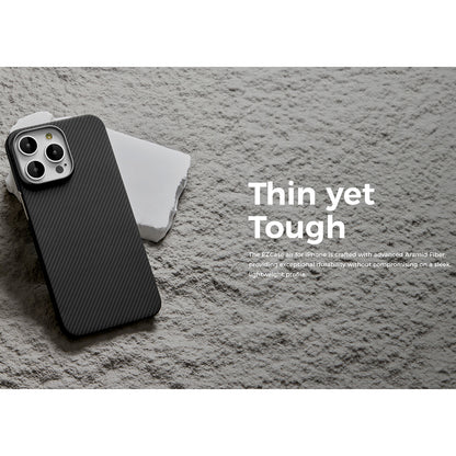 MagSafe tok Apple iPhone 15-höz, Edizard, Air, Fekete