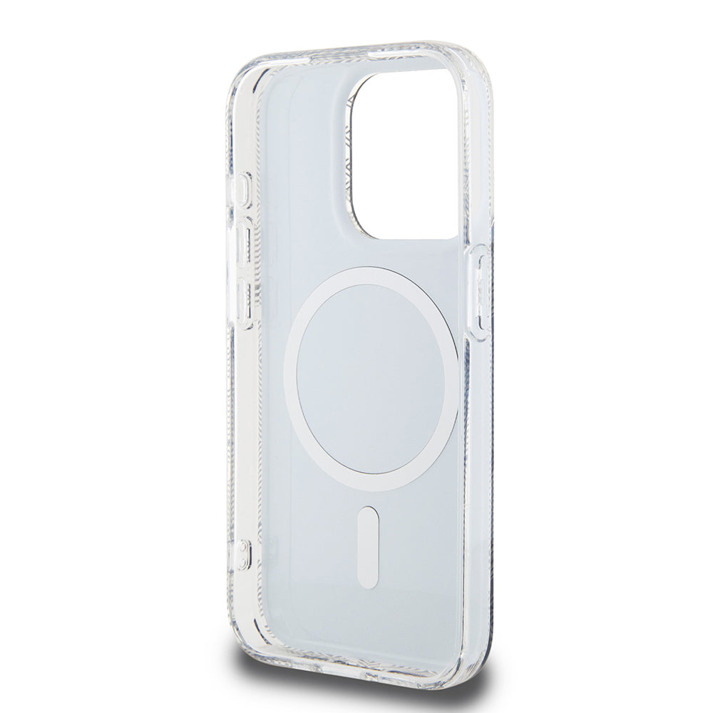 MagSafe tok Apple iPhone 15 Pro Max-hoz, Guess, IML Gcube, Fekete