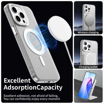 MagSafe Case for Apple iPhone 15 Pro Max, Techsuit, CandyCase, White