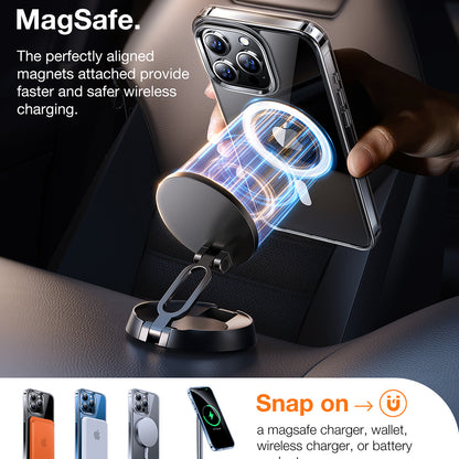 MagSafe tok Apple iPhone 15 Pro-hoz, Torras, Diamond, Átlátszó